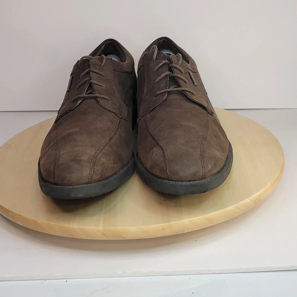 ROCKPORT MEN'S DRESSPORT TRUWALK WATERPROOF BROWN SIZE 14